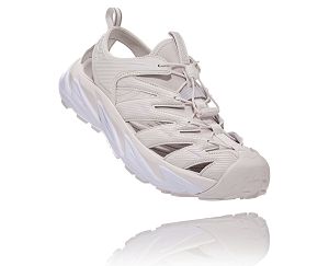 Hoka One One Hopara Womens Recovery Sandals Nimbus Cloud/White | AU-5174698
